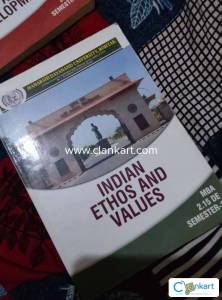 Indian ethos and values semester 1 MBA