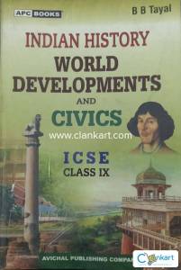 Indian history and civics icse for class 9th (Latest edition)