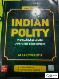 Indian polity 6th edition M. Laxmikant book