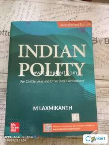 Indian polity Civil services  examinations book