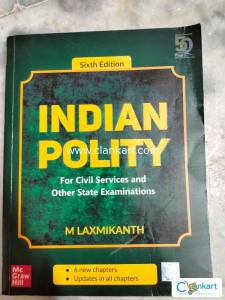 Indian polity M.Laxmikanth 6 th edition