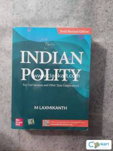 Indian polity M. Laxmikant 6th revised edition