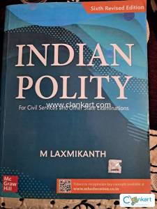 Indian polity by M Laxmikanth (6th revised edition)