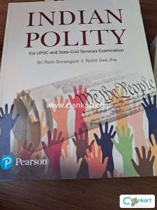 Indian polity for upsc and civil Pearson publishers