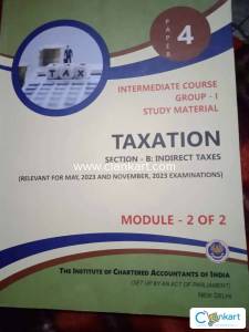 Indirect tax for CA inter
