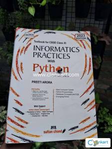 Informatics Practices textbook for CBSE Class 11