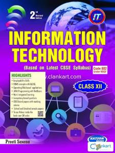Information Technology (Code 802) Class XII