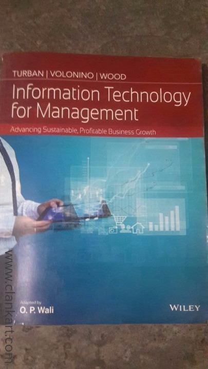 Information Technology for Management from Wiley Publication