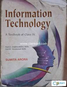 Information technology, a class IX textbook