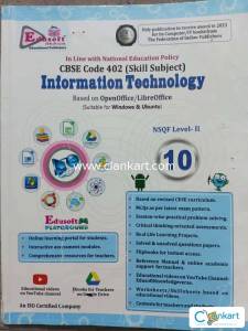 Information technology cbse code 402 (skill subject) for class 10th