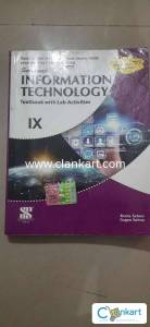 Informational technology  textbook, with lab activities  , class 9
