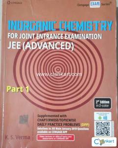 Inorganic Chemistry For JEE(Advance) by K.S.Verma 2 edition.