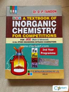 Inorganic Chemistry OP Tandon JEE Mains & Advanced