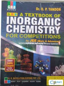 Inorganic Chemistry for Jee mains and advanced by O.P. Tandon