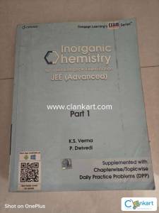 Inorganic chemister for JEE (advanced)