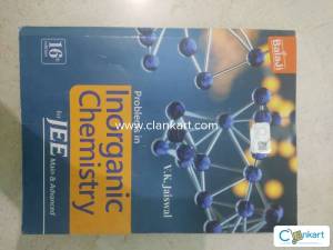 Inorganic chemistry book for jee mains and advanced