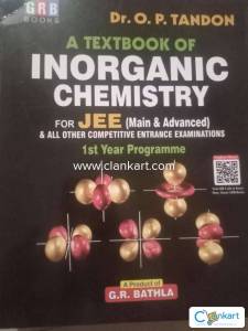Inorganic chemistry for jee mains and advanced by r. O.P. Tandon