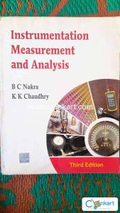 Instrumentation Measurement And Analysis Author B.C Nakra, K.K. Chaud