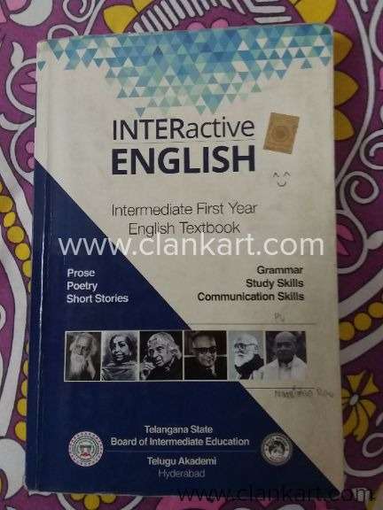 Interactive English 1st Year TS Board