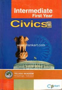 Intermediate - First Year - CIVICS (Political Science)-Telugu Academi