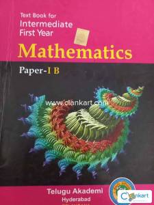 Intermediate first year mathematics Paper- 1B