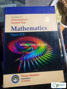 Intermediate second year mathematics 2b textbook