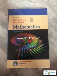 Intermediate second year maths -2b