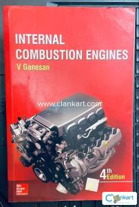 Internal Combustion Engine Book By V Ganesan