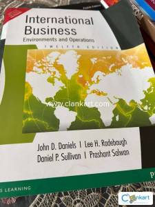 International Business-Environments & Operations