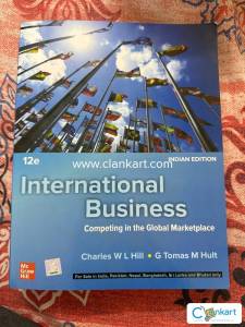 International Business by Charles W L Hill