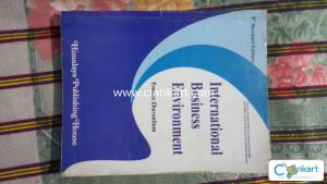 International Business Environment for BBA/MBA students
