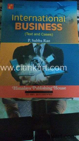 International Business P Subba Rao