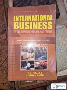 International Business (V K BHALLA AND S SHIVA RAMU