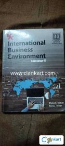 International Business environment bcom semester 5