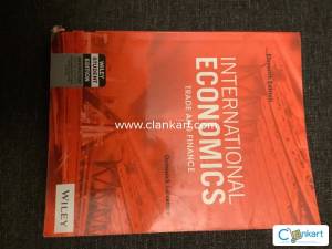 International Economics Trade and Finance by Dominick Salvtore