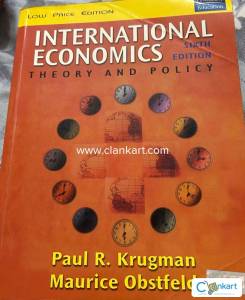 International Economics by Paul Krugman