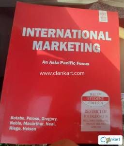 International Marketing - An Asia Pacific focus