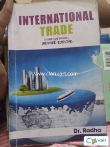 International Trade Dr.Radha