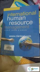 International human resource management text and cases