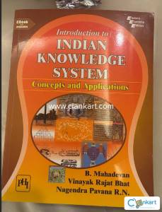 Introduction To Indian Knowledge System: Concepts and Applications
