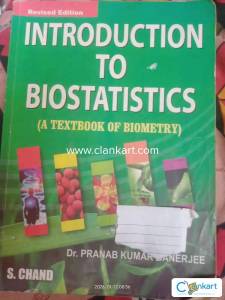 Introduction to Biostatistics textbook