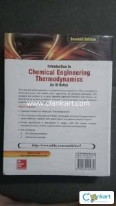 Introduction to Chemical Engineering Thermodynamics(SIE)