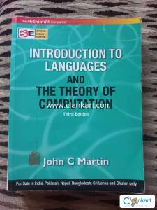 Introduction to Languages and Theory of Computation