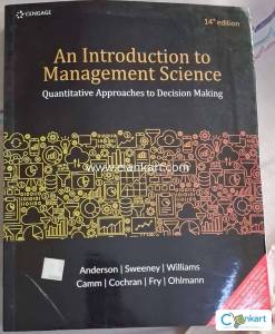 Introduction to Management Science 14th Edition