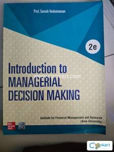 Introduction to Managerial decsiion making