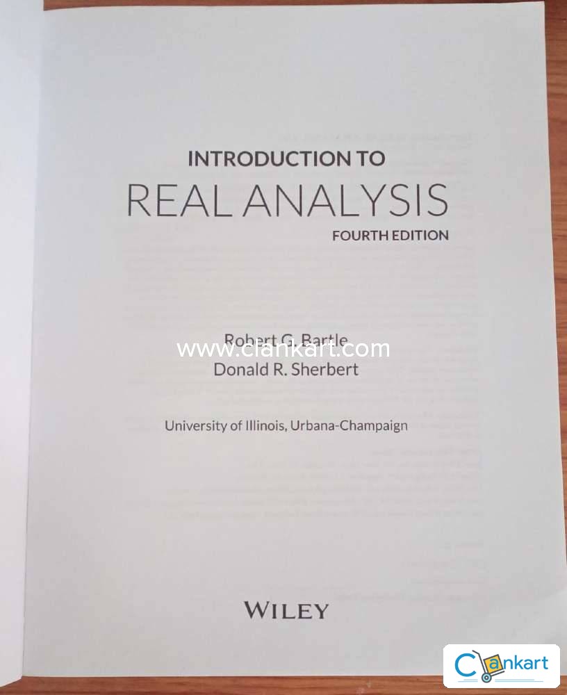 Buy Introduction To Real Analysis Fourth Edition Wiley India Edition Buy Introduction To Real Analysis Fourth Edition Wiley India Edition