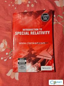Introduction to Special Relativity by Robert Resnick (Wiley)