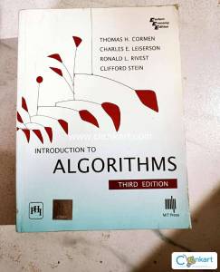 Introduction to algorithms by Thomas H. Cormen