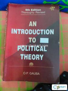 Introduction to political theory by op gauba