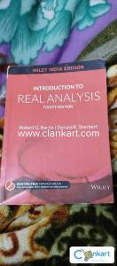 Introduction to real analysis by Robert G. Bartle